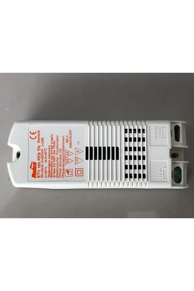 ETV SRL 150W DİMLİ AVİZE TRAFOSU GİRİŞ:220V ÇIKIŞ:12V GÜÇ: 50-150W  RELCO ETV 150 PFS - Resim 3