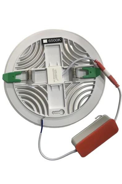 Uzlight 32w sıva altı ayarlı led panel aramatur yuvarlak beyaz - Resim 4