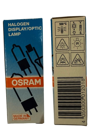 Osram 64623 HLX 100W 12V GY6.35 Duylu EVA Halojen Ampul (2 Adet) - Resim 3