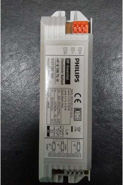Philips Elektronik Balast 2*18 1x36 w ürün görseli 1