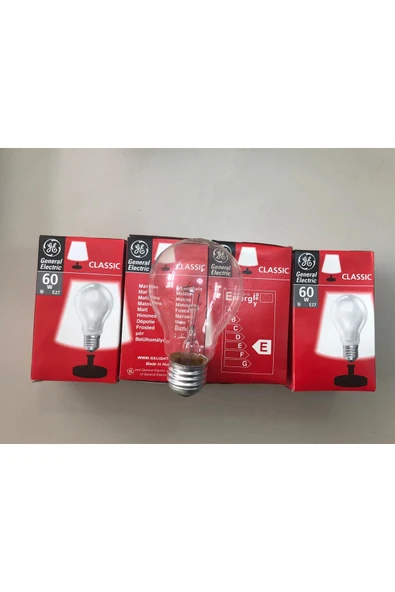 GENERAL 4 ADET GENERAL ELC. E 27 LAMBA 60W 710 LÜMEN ürün görseli 1