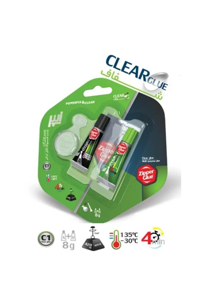 404 Zipper Glue C1 Süper Yapıştırıcı 8gr - Resim 2