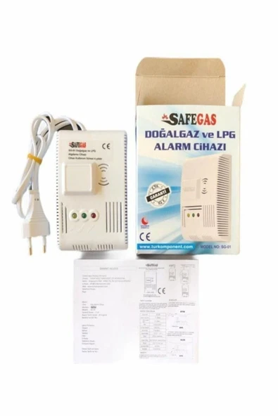 Safegas Gaz Alarm Cihazı - Resim 2
