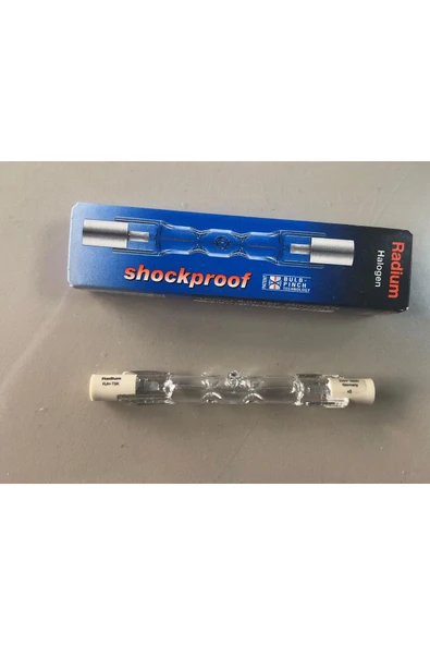 Radium 2 ADET RADİUM ÇUBUK HALOJEN LAMBA 150W 2500 LÜMEN 78mm - 3
