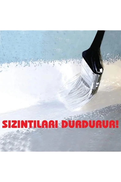 Vodaseal Leak Fix Liquid Su Sızdırmazlık Sıvı Kauçuk Kaplama Izalasyon Sızdırmaz Şeffaf 700 Gr - 2