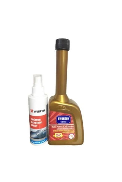 Würth Swanson Works Dizel Enjektör Temizleyici 300 Ml Yağmur Kaydırıcı Sprey 150 Ml - Resim 2