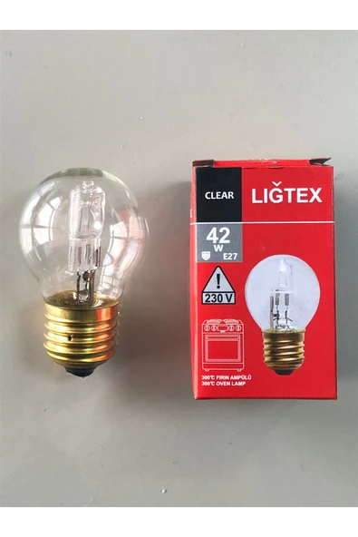 Ligtex 3 ADET 300° E 27 TOP FIRIN LAMBASI   42W=630 LÜMEN