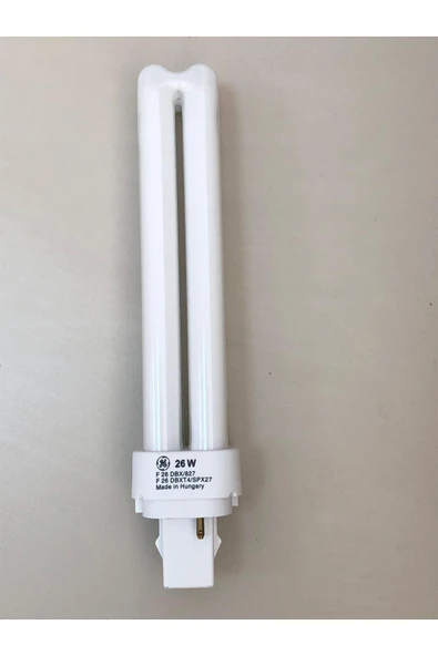 General Electric 10 Adet G/e Plc Lamba 26w/827 2p 2700 K 1800 Lümen Sarı Boy:16.5cm ( 10w-13w-18w Yerine Olmaz ) - Resim 4