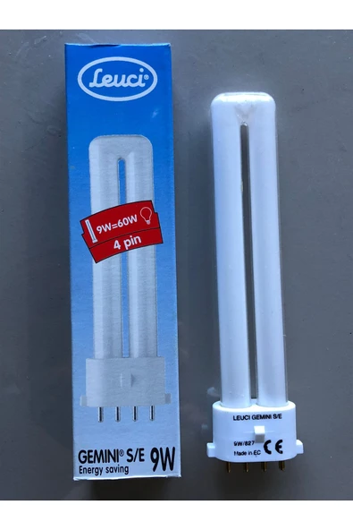 Leuci LEUCİ  PLS 9W/827 4PİN 2700 KELVİN SARI - Resim 2