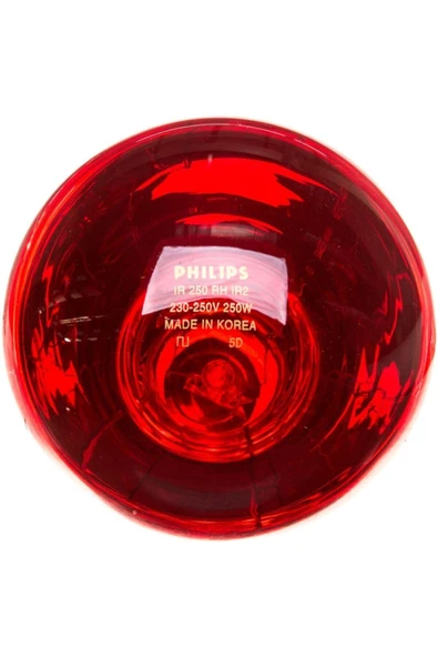 Philips Br125 Ir 250w E27 230-250v Red 1ct/10 - Resim 3