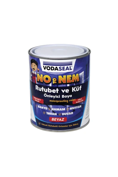 Vodaseal Nem Boyası 1kg Beyaz