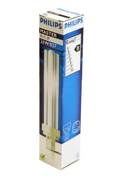 Philips Master Pl-c 26w/827/2p 1ct/5x10box 2700k Günışığı Boy:16.5cm ( 10w-13w-18w Yerine Olmaz ) - Resim 2