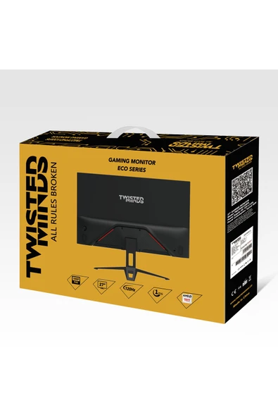 27" TM27FHD120IPS FHD 120HZ 1MS HDMI DP IPS ÇERÇEVESİZ GAMING MONİTÖR - 4