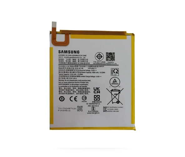 Samsung Tab A9 X110 Batarya Pil %100 Kvk Servis Ürünüdür ürün görseli 1