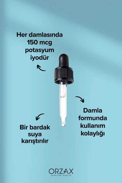 OCEAN IODINE 150 MCG DAMLA 30ML - Resim 3