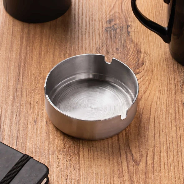 Porsima Etn-015 2 li Küllük 1,2 ml Kalınlık Metal Küllük - Resim 2