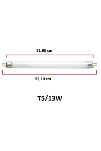 Philips 13w/54-765 T5 Floresan Lamba Beyaz Işık - Resim 3