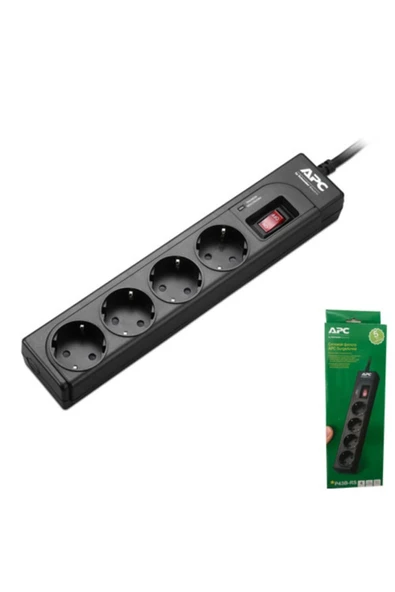 SCHNEIDER P43b-rs Apc 4lü Akım Korumalı Priz ürün görseli 1