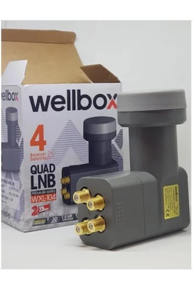 Wellbox Dörtlü 4 Çıkış Hd 3d 4k Lnb - 3