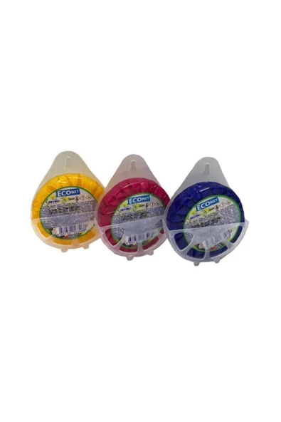 12 ADET Econet Askılı Wc Koku Giderici 50 Gram Tuvalet Banyo Koku Giderici Blok Koku Giderici - 4