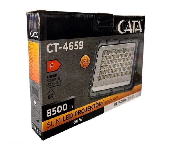 CT-4659 Cata 100 Watt Projektör Beyaz Işık ürün görseli