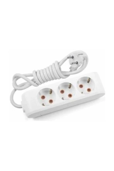 VİKO Multi-let 3'lü Priz Topraklı Kablolu 5 Metre ürün görseli 1