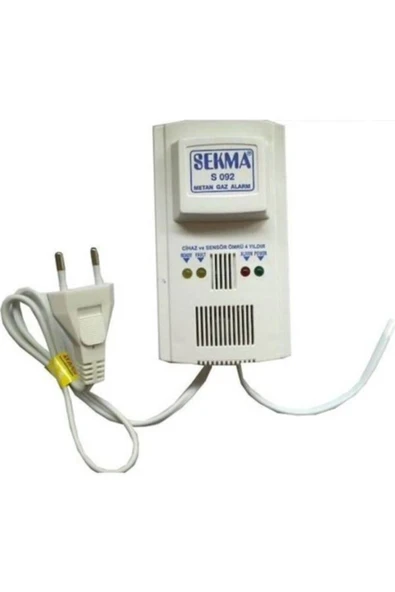 SEKMA Metan Gaz Alarm Dedektörü , Doğalgaz Alarm Dedektörü Gaz Alarm Cihazı Lpg Alarmı - 5