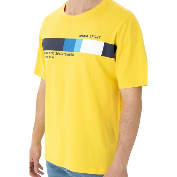 Erkek Comfort Bisiklet Yaka Tişört - Resim 7