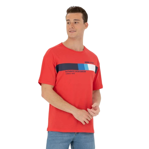 Erkek Comfort Bisiklet Yaka Tişört - Resim 11