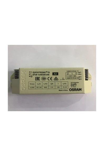 Osram Ledvance Osram Qtz8 1 X 36w Elektronik Balast