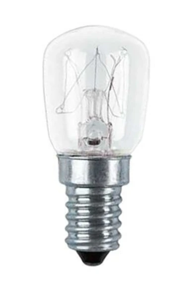 10 Adet Elk .220v 15w E-14 Ampul Buzdolabı Derin Dondurucu Lambası - Halogen Ampul - E27 - Sarı Iş - 2