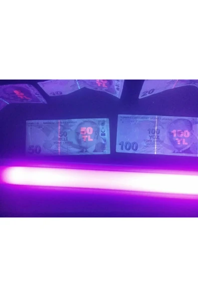 30Cm 8 Watt BLB Mor Işık Floresan Ampül Uv ışık Para Kontrolünde Kullanılabiliyor - 2