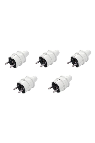 VİKO Topraklı Erkek Fiş 5 Adet ürün görseli 1