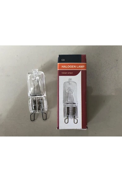 Ligtex G9  HALOJEN LAMBA   220V 40W= 640 LÜMEN ŞEFFAF - 2