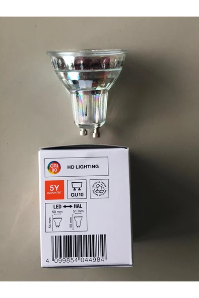 Ledvance GU 10 DİMLİ LED  4.5W=50W 350 LÜMEN  2700 KELVİN SARI - Resim 2