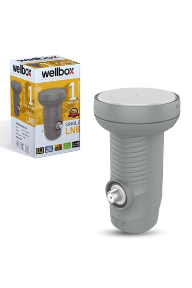 wellbox Wxl-101 Tekli Lnb (SİNGLE) 0.1db 3d Fhd 4k ürün görseli
