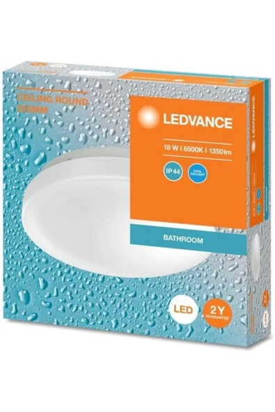 STOREMAX nslmshop - Ledvance 18W Led Plafonyer 6500K Beyaz Işık Tavan Lamba Banyo Armatür Life Store 10370