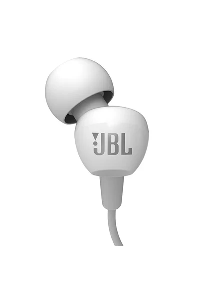 JBL C100SIUWHT Mikrofonlu Kulakiçi Kulaklık CT IE,Beyaz - 3