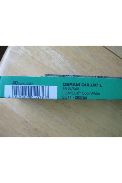Osram Dulux L -36w/840- Cool White- 2g11 Duylu-2900lumen-made In Italy - 4