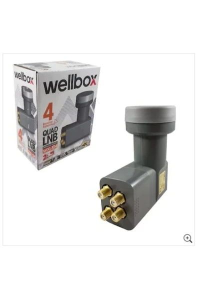 Wellbox Dörtlü 4 Çıkış Hd 3d 4k Lnb - 2