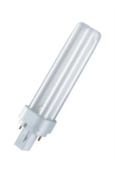 Osram Dulux D 26w 840 2 Pinli Plc Ampul (4000K) Gün Işığı Boy:16.5cm ( 10w-13w-18w Yerine Olmaz ) - Resim 2
