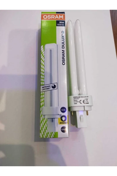 Osram 26w 827 Renk Kodlu Plc Ampül Boy:16.5cm ( 10w-13w-18w Yerine Olmaz ) ürün görseli 1