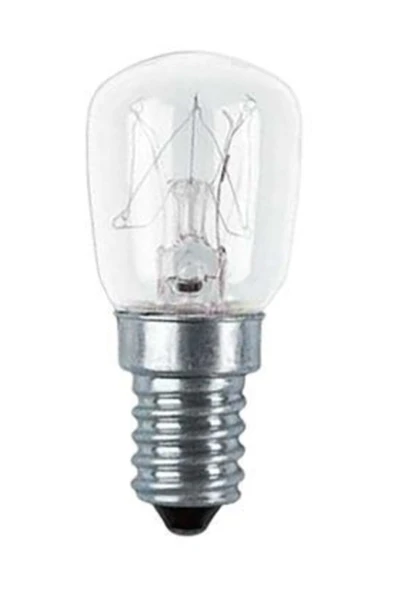 GENERAL 2 Adet Elk .220v 15w E-14 Ampul Buzdolabı Derin Dondurucu Lambası ürün görseli 1