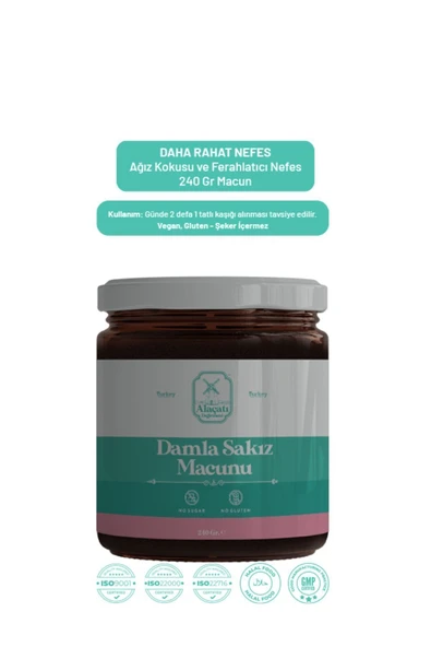 ALAÇATI DEĞİRMENİ DAMLA SAKIZLI MACUN - 2
