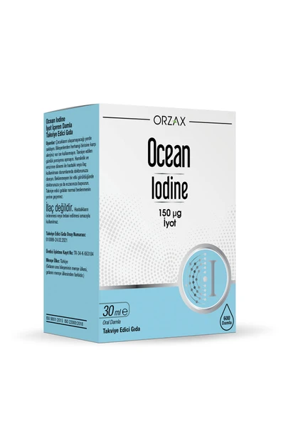 OCEAN IODINE 150 MCG DAMLA 30ML ürün görseli 1