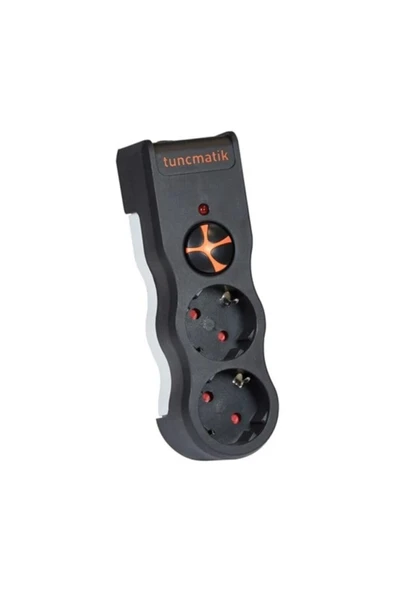 SELDUR Tunçmatik Enerji Koruma Prizi Powersurge 2'li Siyah 525 Joule (tsk5081) ürün görseli 1