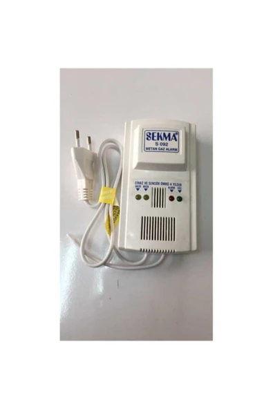 SEKMA Metan Gaz Alarm Dedektörü , Doğalgaz Alarm Dedektörü Gaz Alarm Cihazı Lpg Alarmı - 6