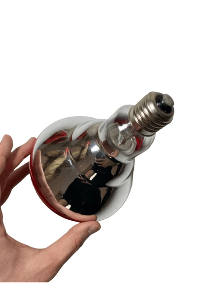 Osram Ledvance 250w Infrared Ampul Br40 E27 Isıtıcılı Lamba Kırmızı Işık (1 Adet) - Resim 7