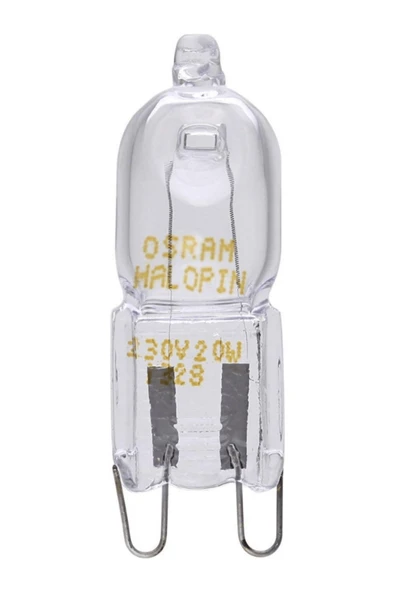 Osram Halopin Pro 20W (25W) 2700K (Sarı Işık) G9 Duylu Halojen Ampul (2 Adet) - Resim 5