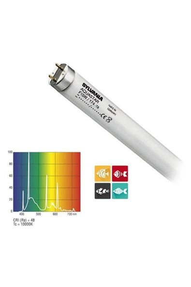 Sylvania Aquastar T8 15W 438mm 10000K ürün görseli 1